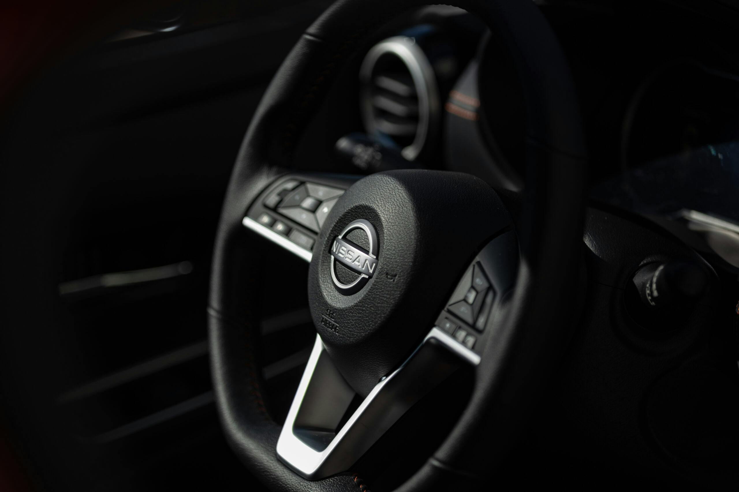 2023 Nissan Nissan Versa steering wheel detail