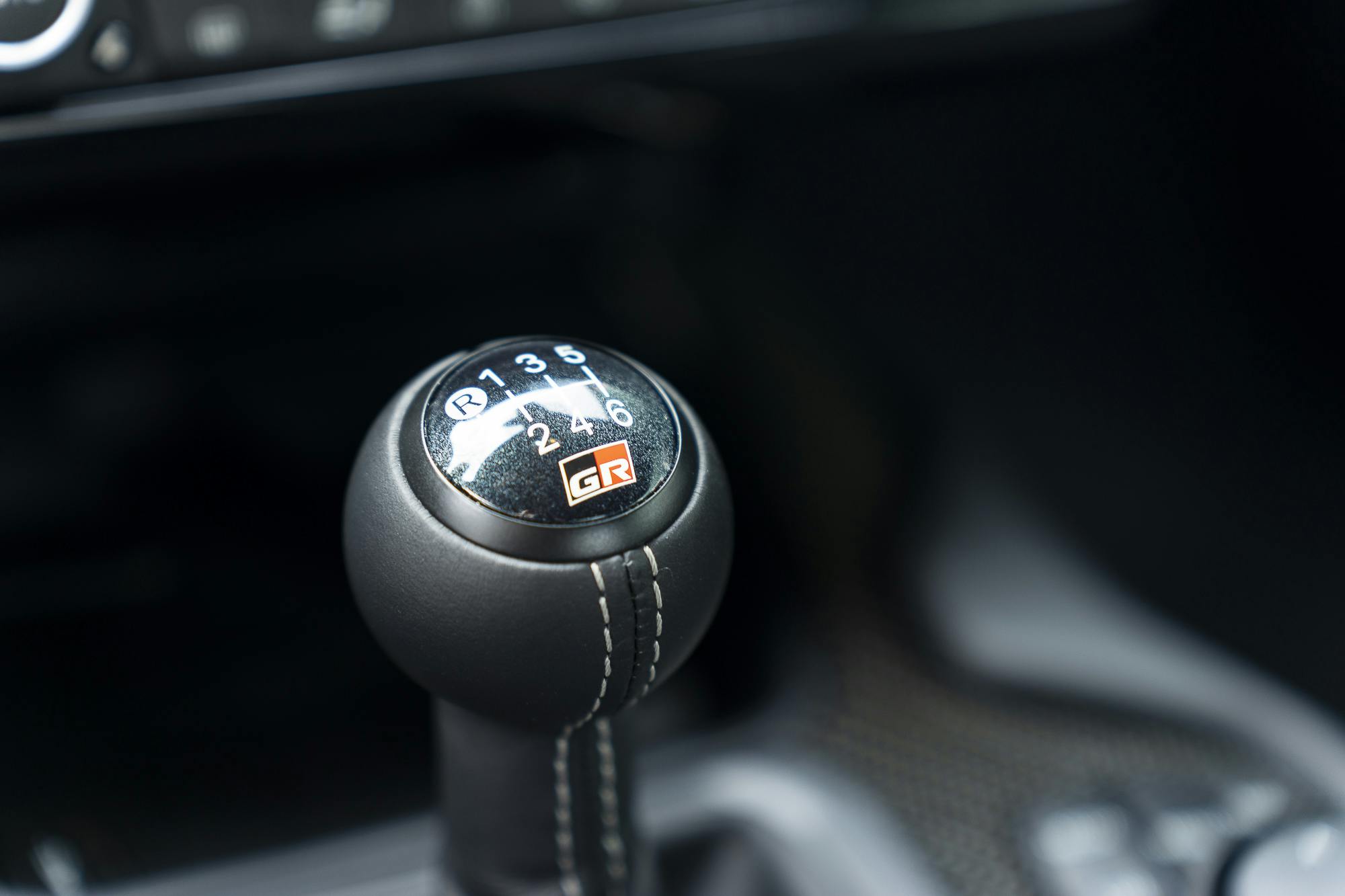 2023 Toyota GR Supra interior shifter