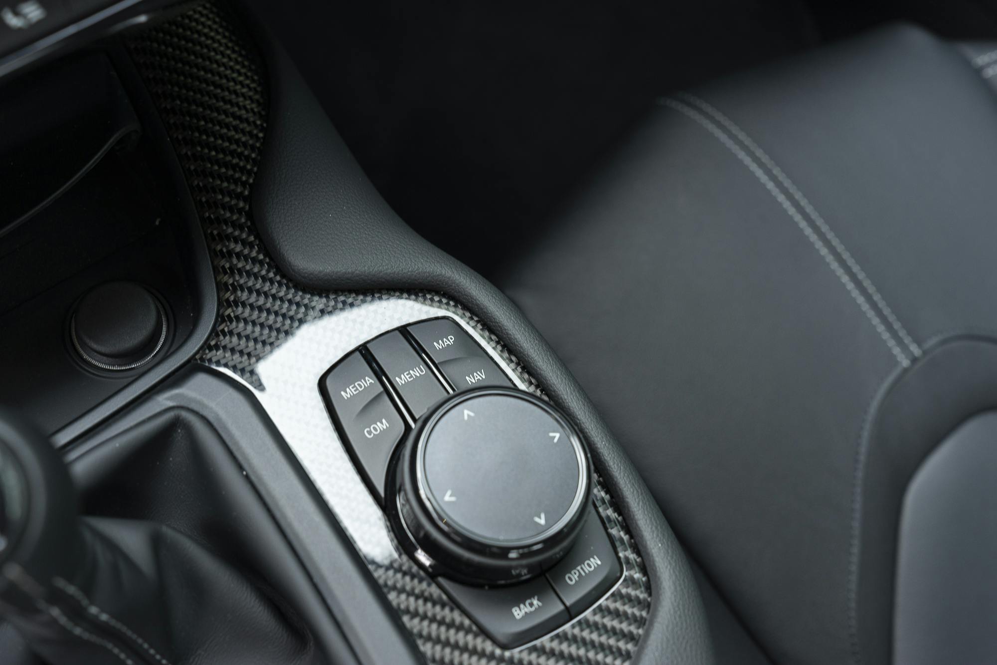 2023 Toyota GR Supra interior infotainment controls