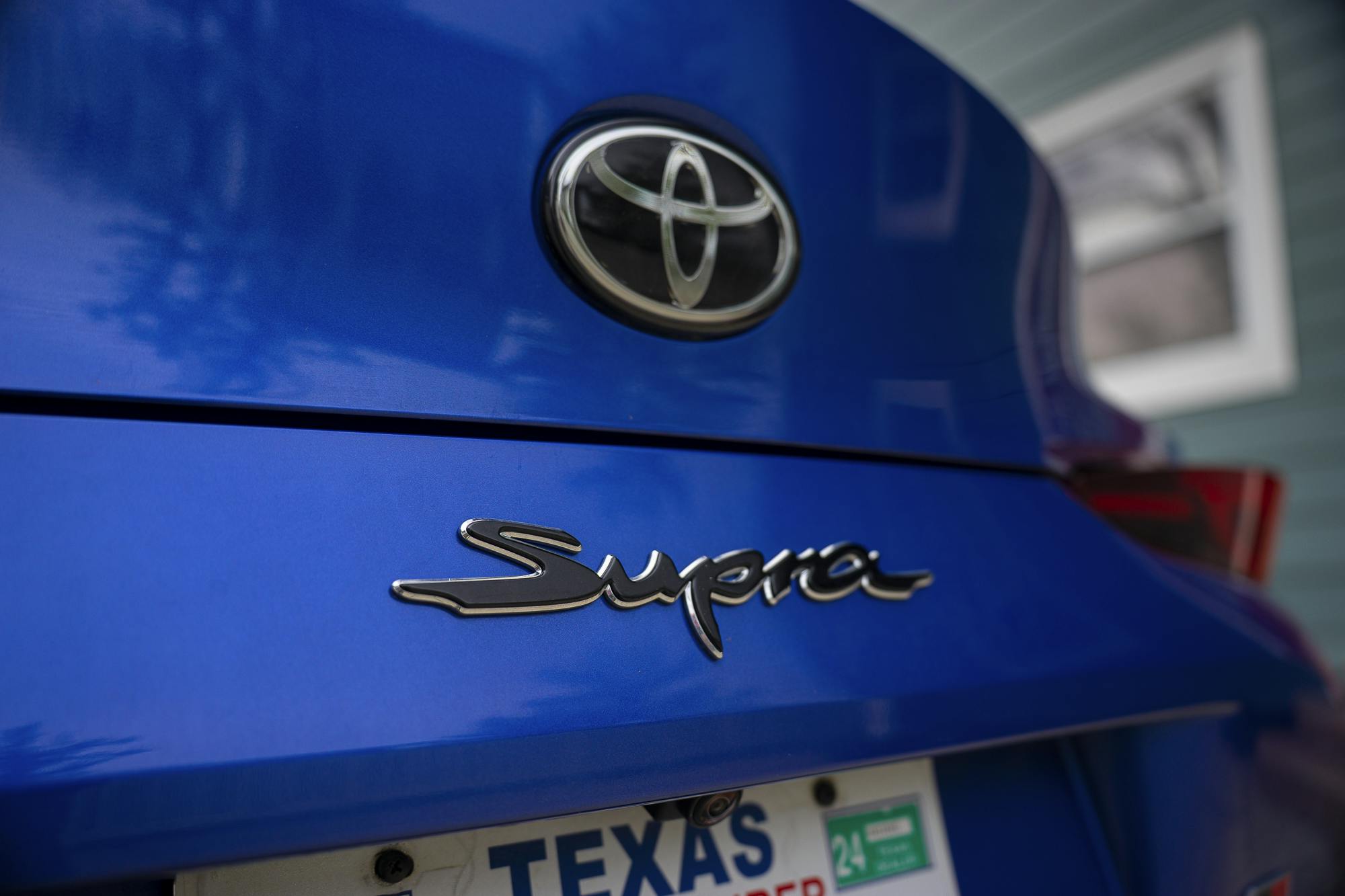 2023 Toyota GR Supra rear badge