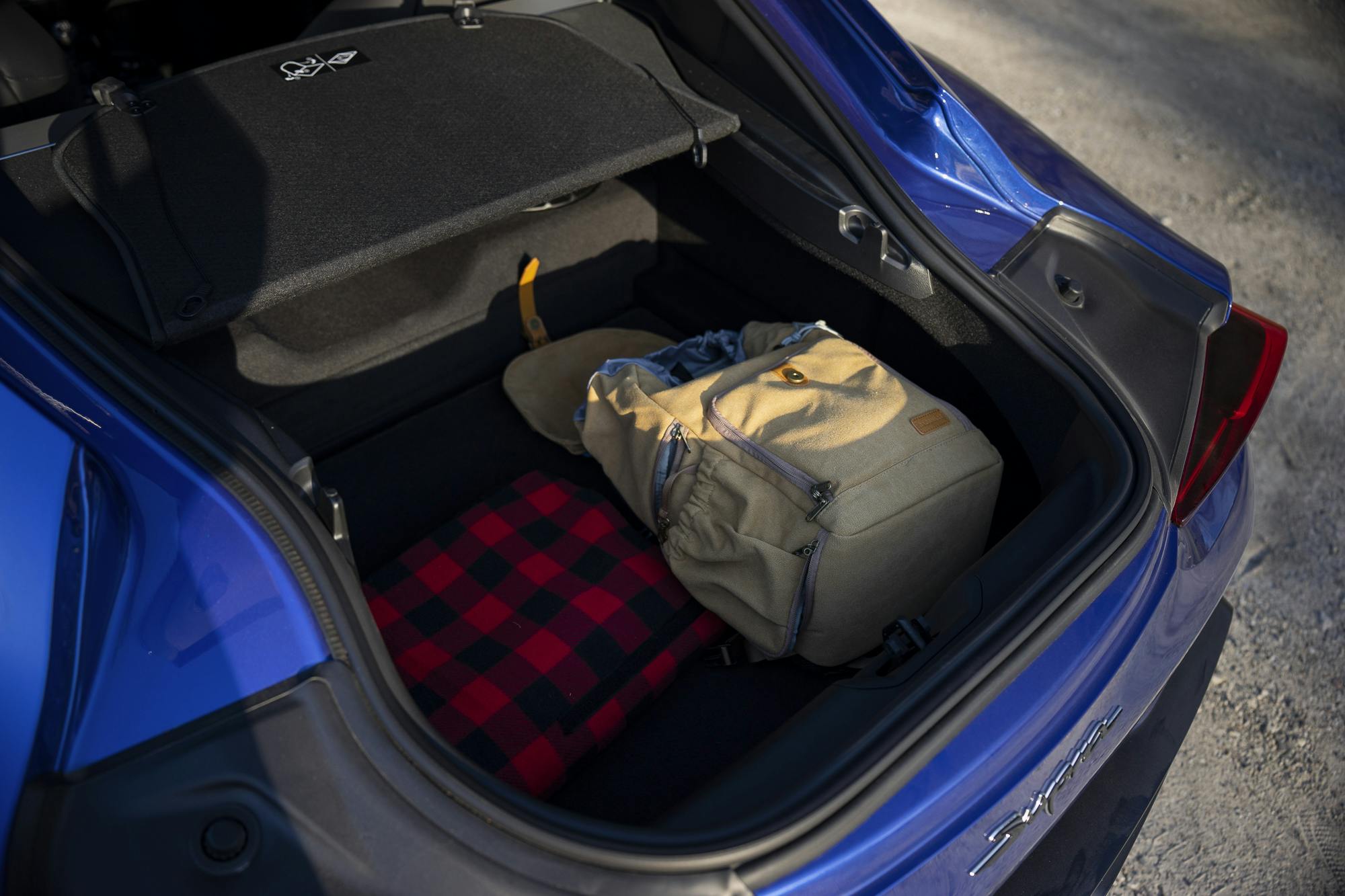 2023 Toyota GR Supra rear trunk