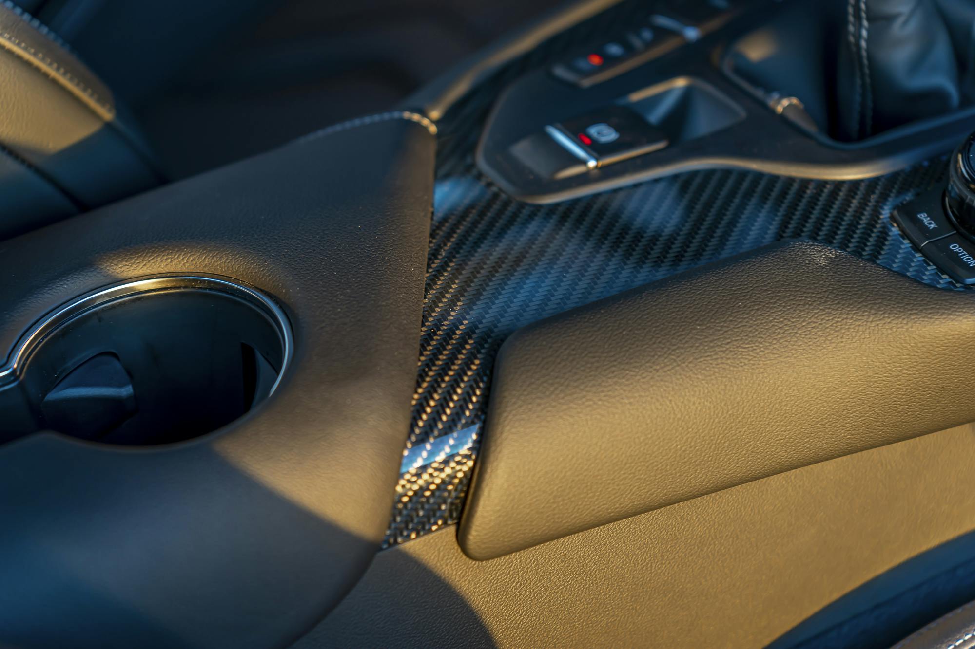 2023 Toyota GR Supra interior console