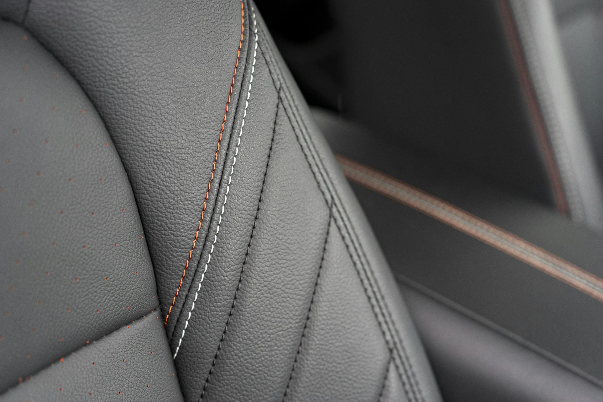 2023 Nissan Altima SR interior seat stitching