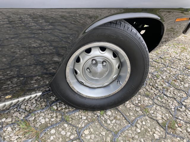 1970 Plymouth Cuda Ray Eugenio wheel tire