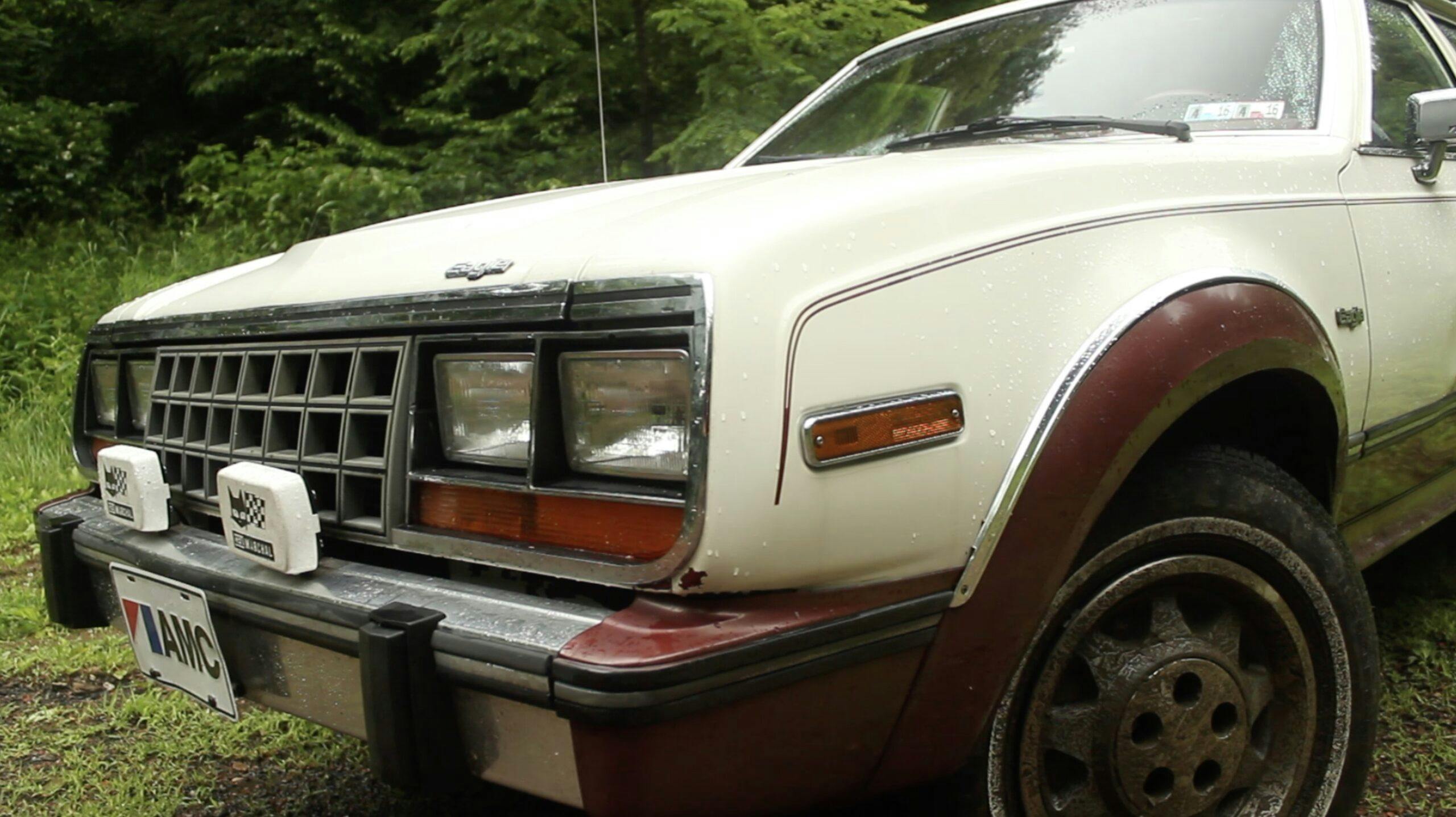 1986 AMC Eagle in the forest