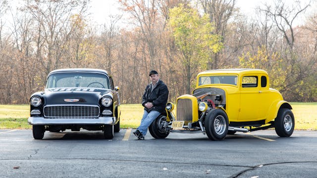 American Graffiti yellow ford hot rod chevrolet bel air owner