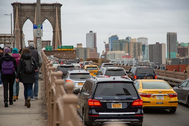2020 Brooklyn Bridge In New York City