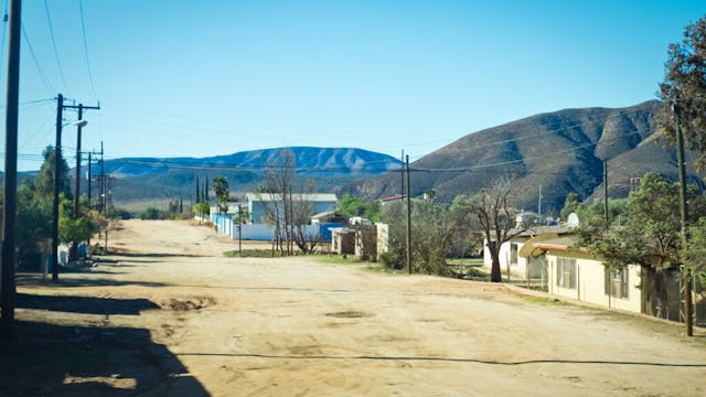 San Vincente empty town baja california mexico