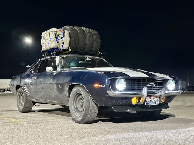 200,000 mile camaro dominick saad dom driving road trip classic car