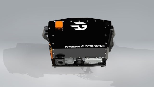 Electrogenic mini electric conversion kit motor