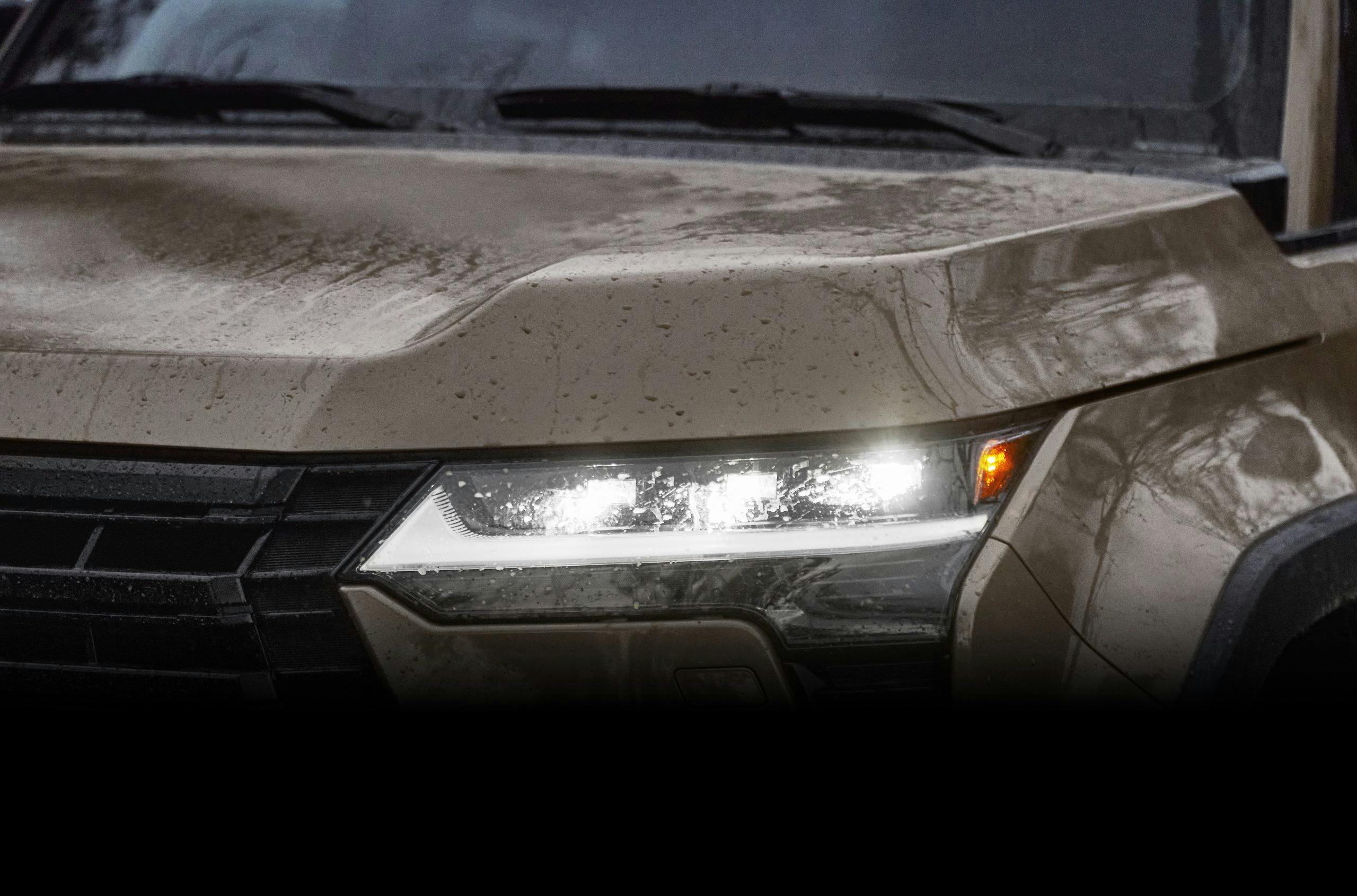 2024 Lexus GX teaser front end
