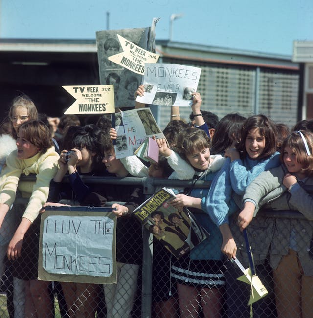 Monkees Fans australia 1968 retro