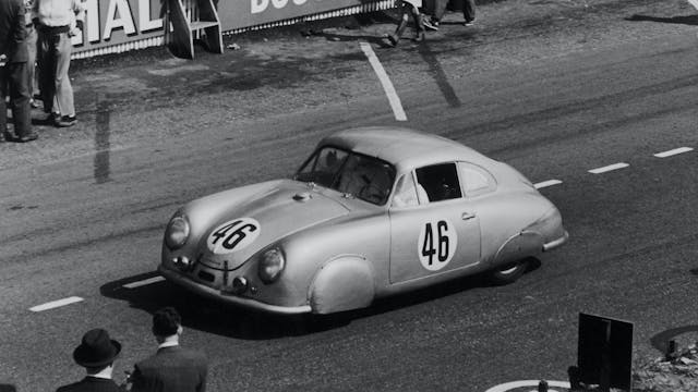 1951 24 Hours of Le Mans porsche 356 coupe