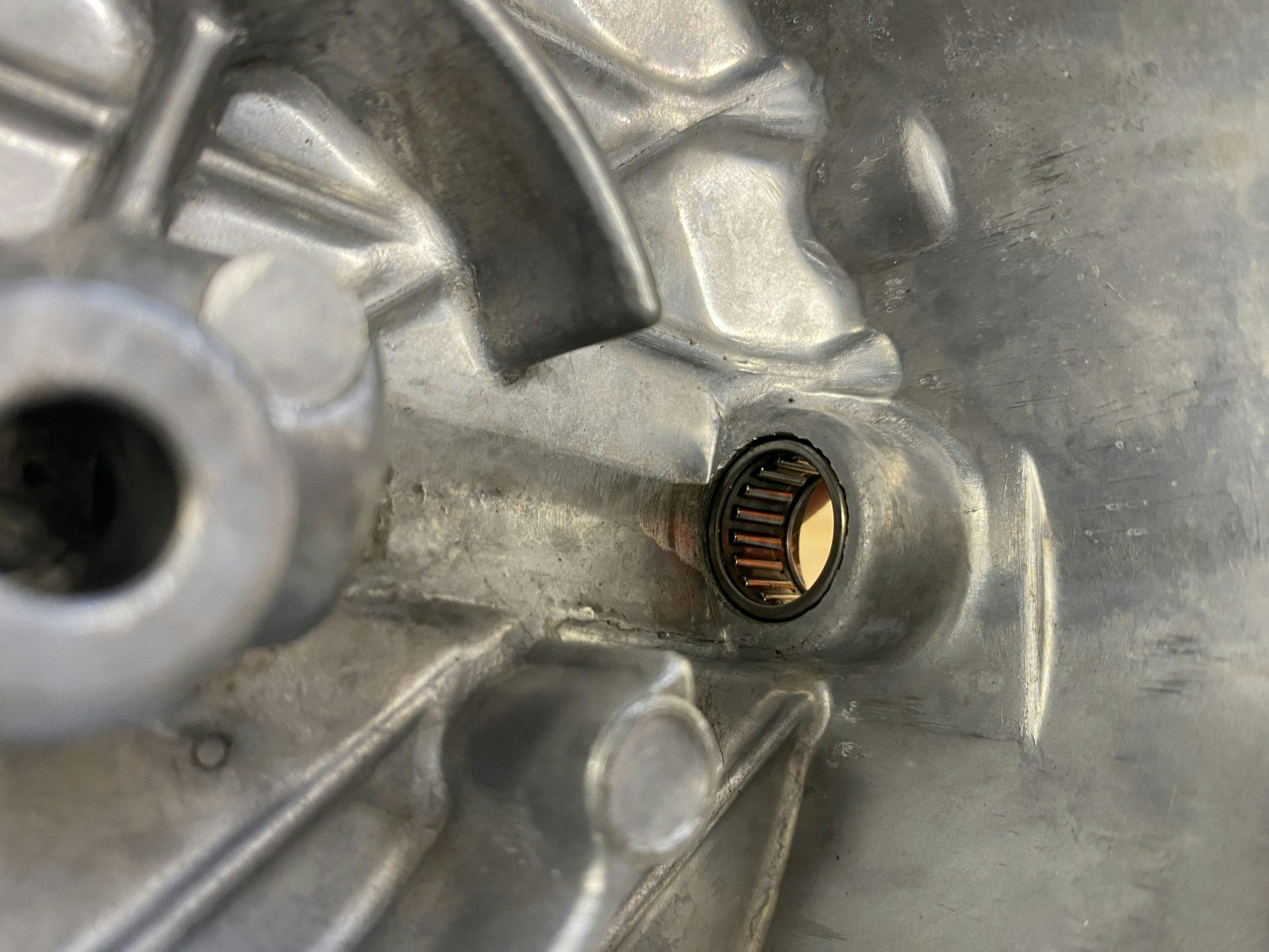 Needle bearing in XR250R side cover