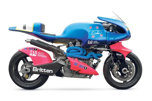 John Britten V1000 side profile