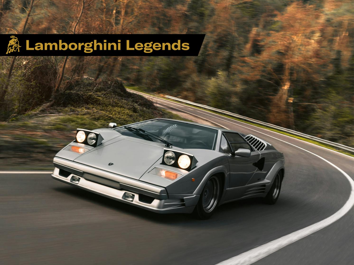 Driving my childhood dream car, the Countach, wasn't what I