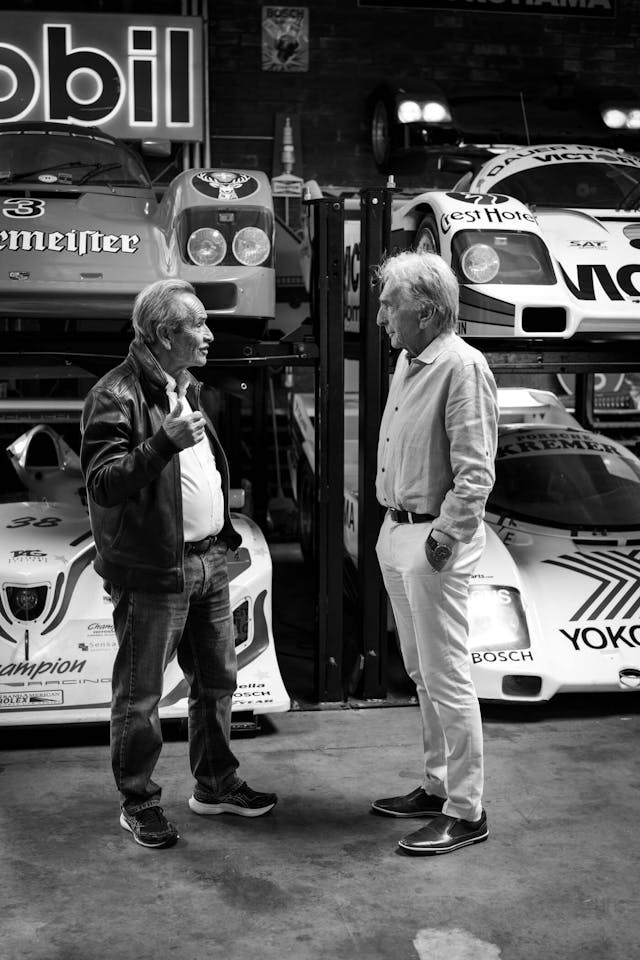Le Mans Winners Jacy Ickx and Derek Bell