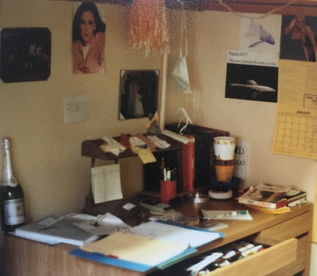 Miata Origins History office desk