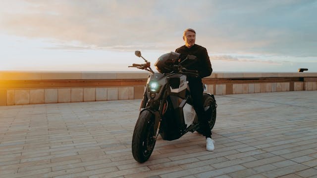 Mika-hakkinen verge electric motorcycle