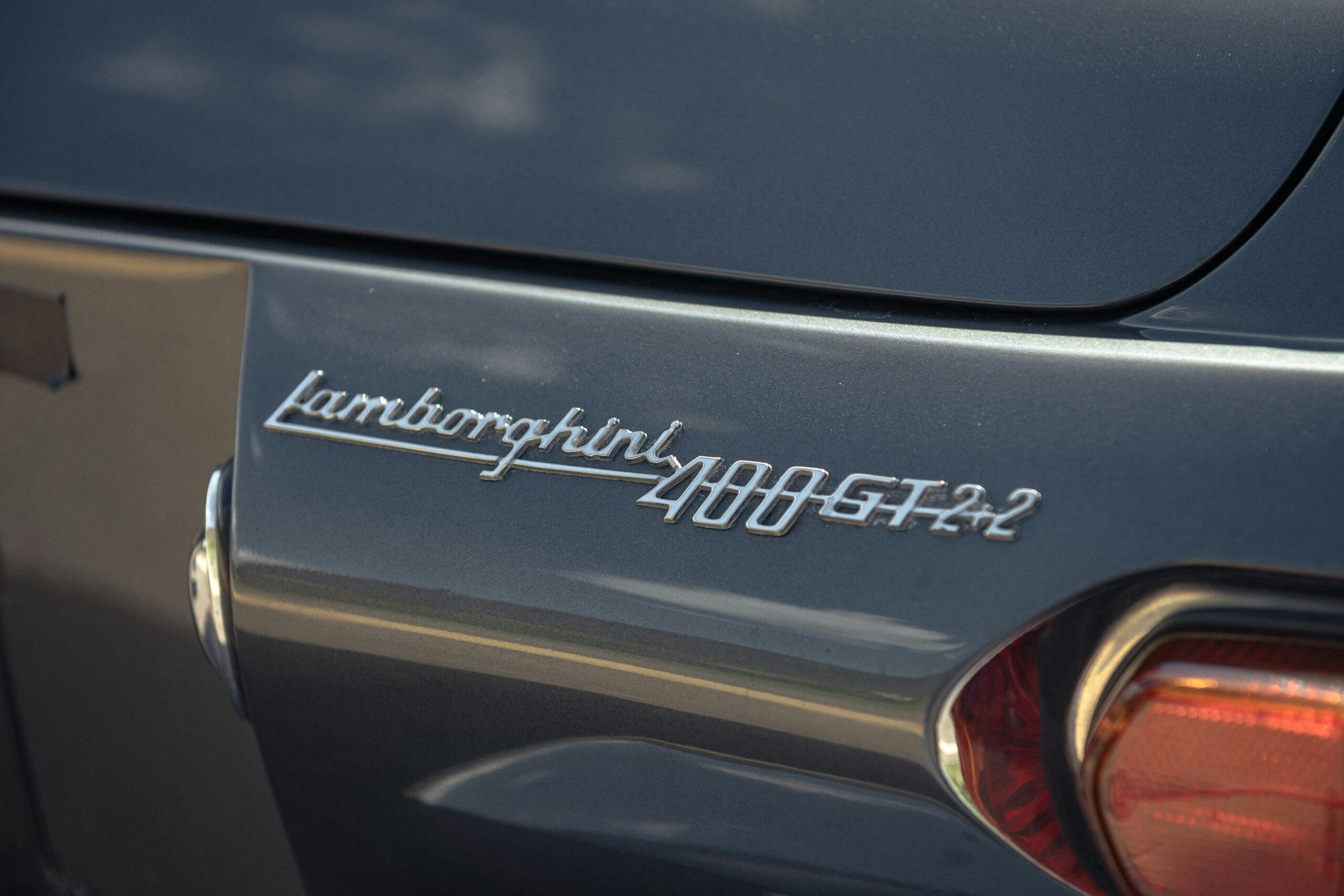 Lamborghini 400 GT badge