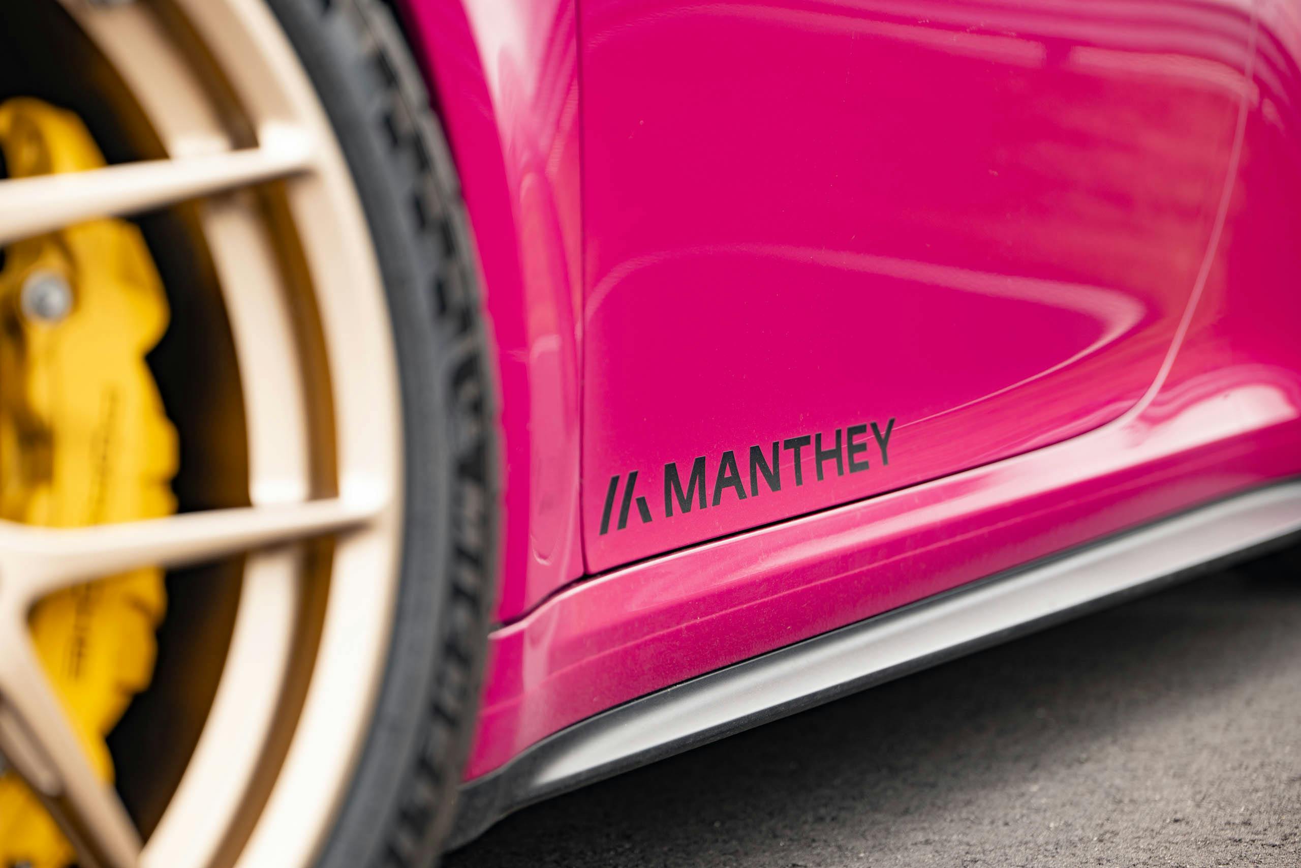 Porsche 911 GT3 Manthey Performance kit exterior door decal