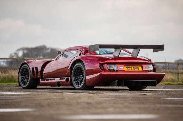 Silverstone TVR Speed 12 rear three quarter