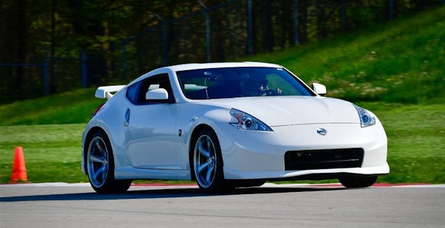 Sports Car Club of America racing action nissan z