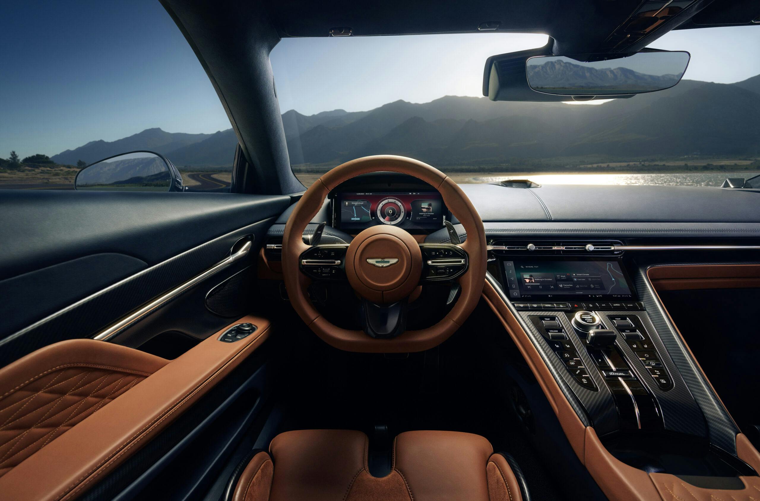 Aston Martin DB12 interior 3
