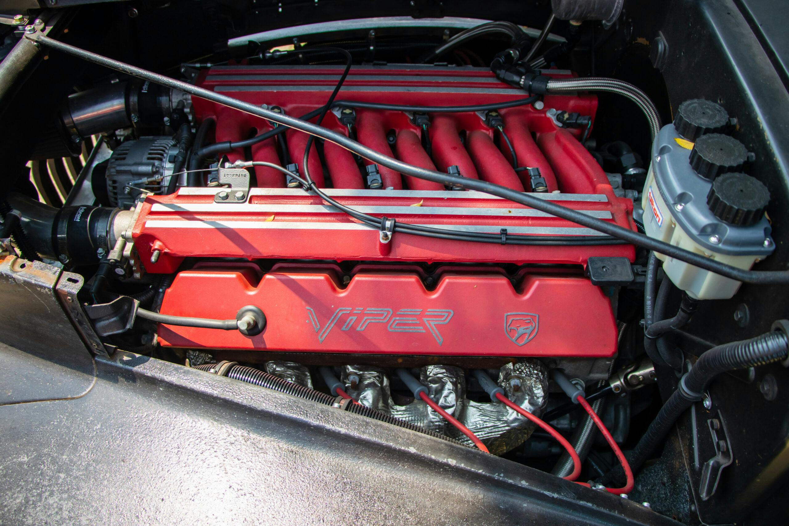 Viper V10-Powered 41 Chevrolet Pickup Truck engine
