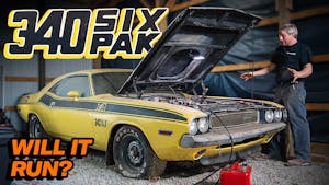Barn Find 1970 Dodge Challenger T/A 340 Six Pack | Will it Run?