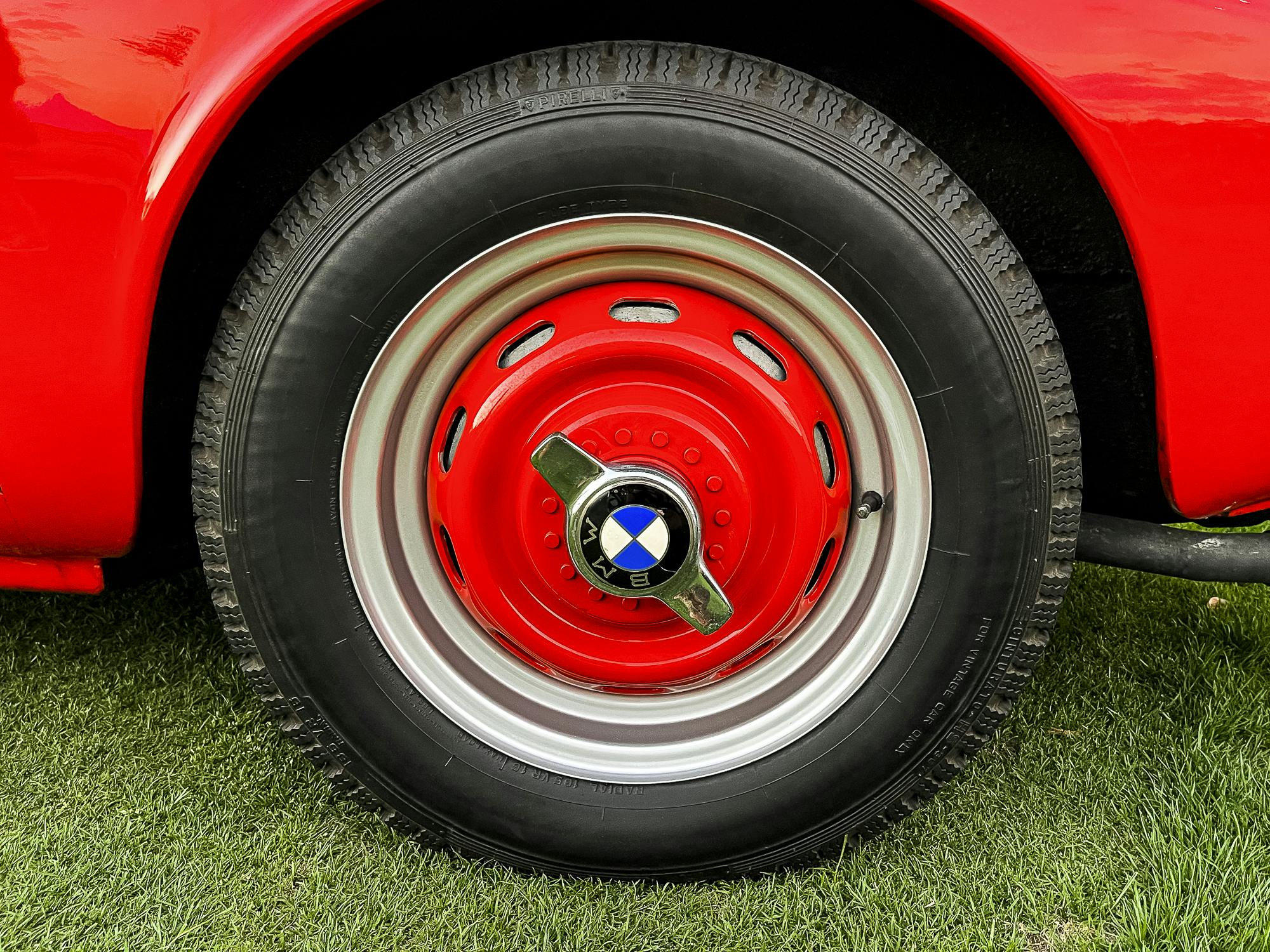 1960 bmw 507 series ii red rudge wheels