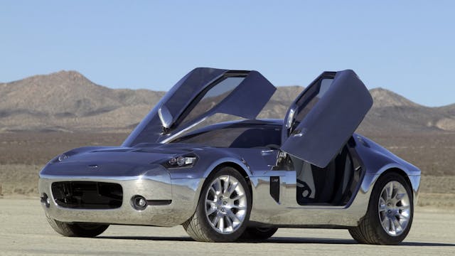 Ford Shelby GR-1 Concept front three quarter doors up