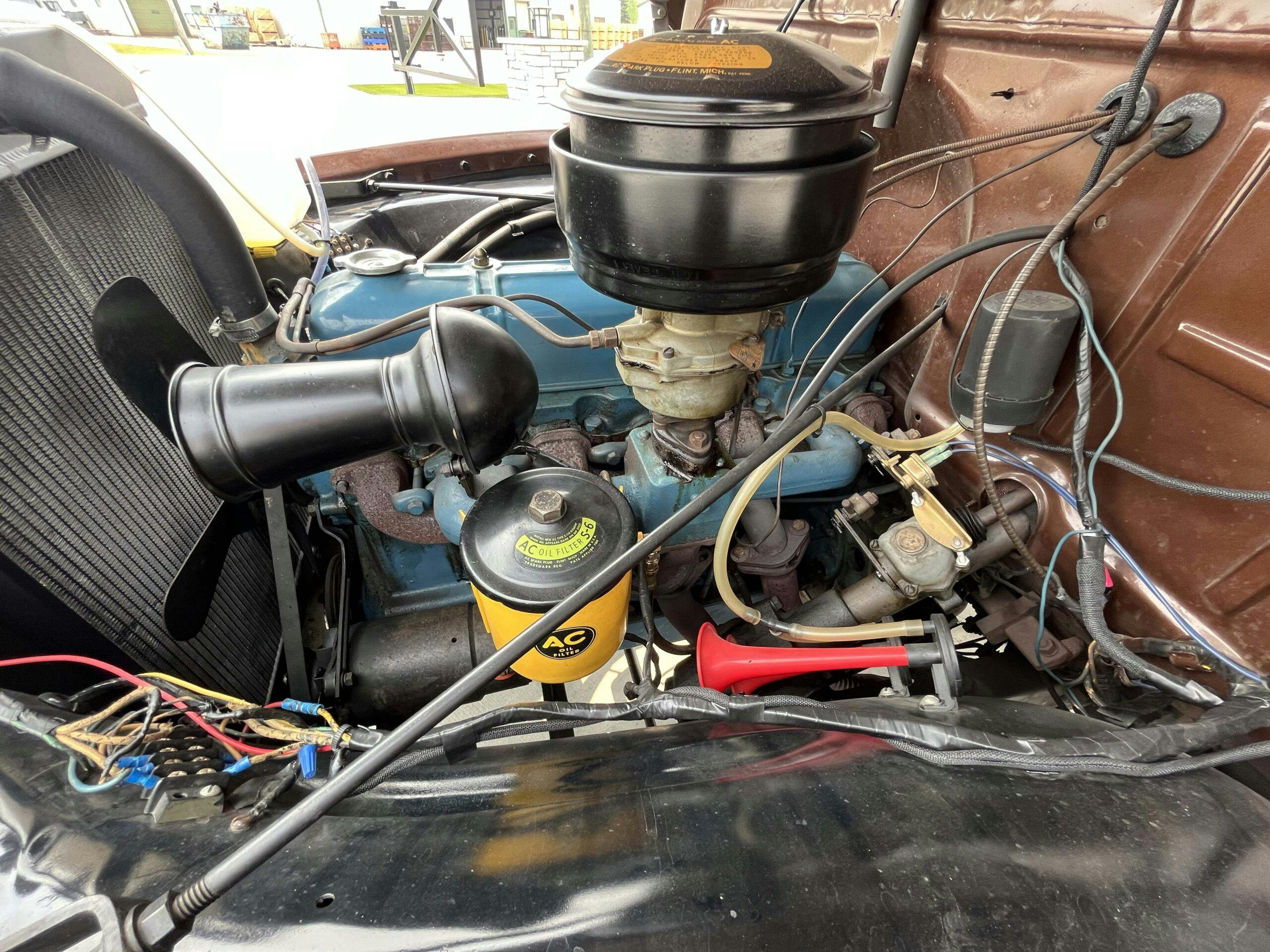 1952 Chevrolet Pickup engine and wiring