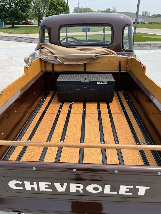 1952 Chevrolet Pickup wooden bed