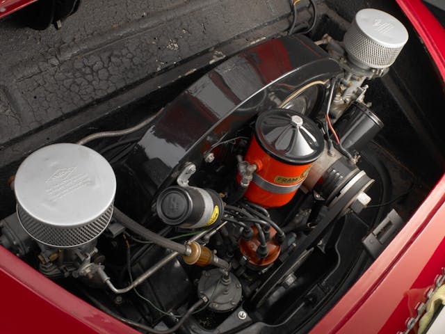 HVA 1952-Porsche-356-America-Roadster engine