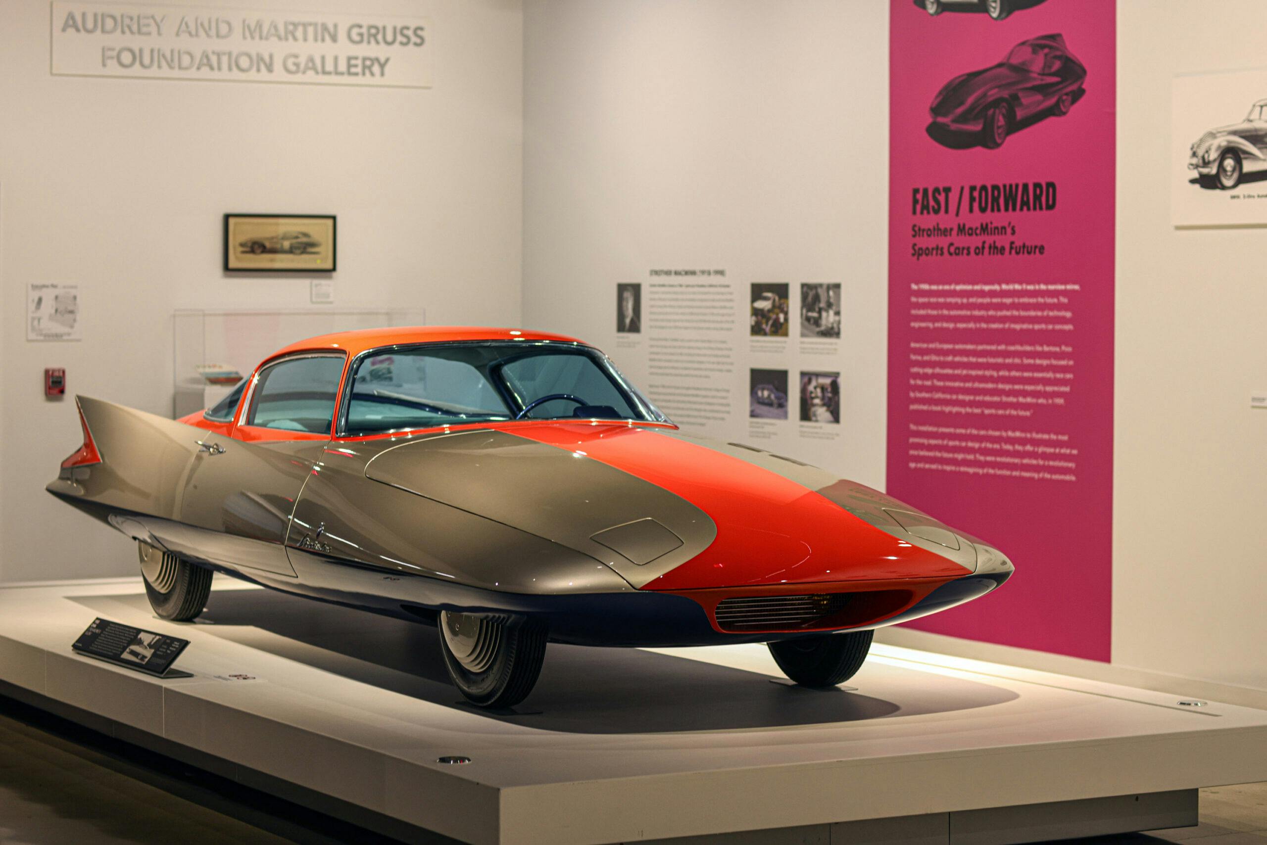 petersen l.a. museum car 1950s sports car concepts dream