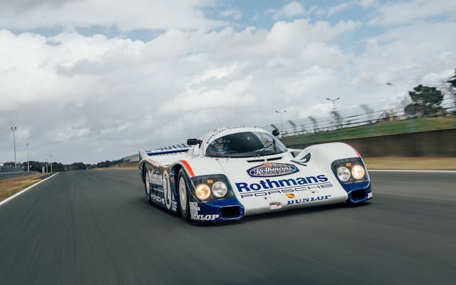 1985-Porsche-962 rm sotheby's race car 2023 le mans sale auction