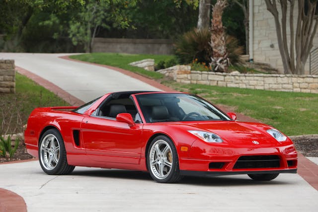 2005 Acura NSX-T front three quarter