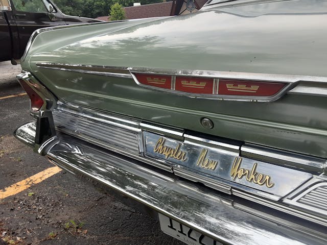 1964 Chrysler New Yorker rear closeup