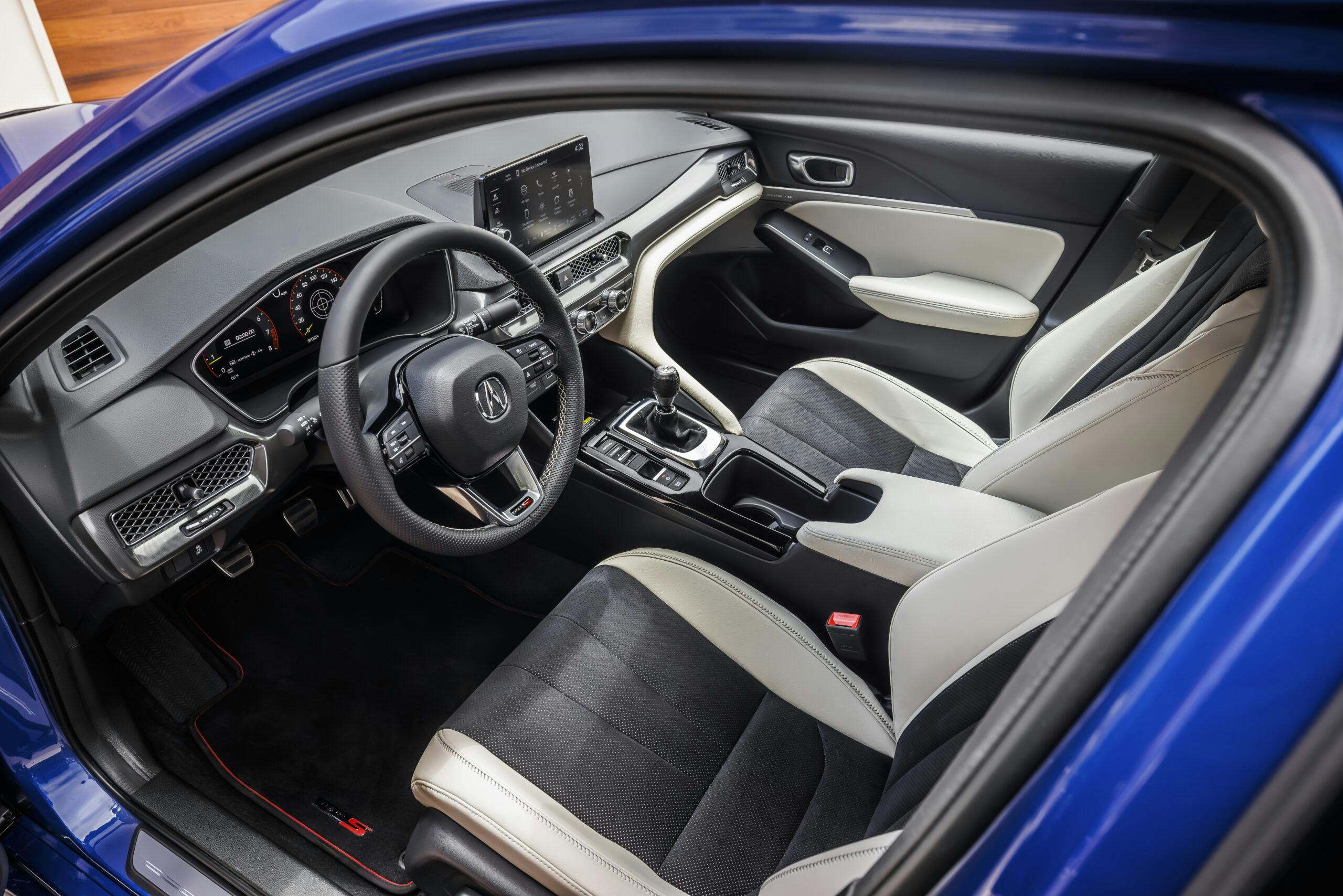 2024 Acura Integra Type S blue interior
