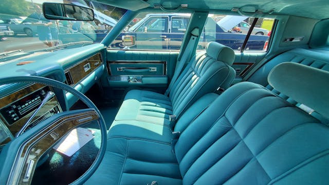 1979 Lincoln Versailles interior front side