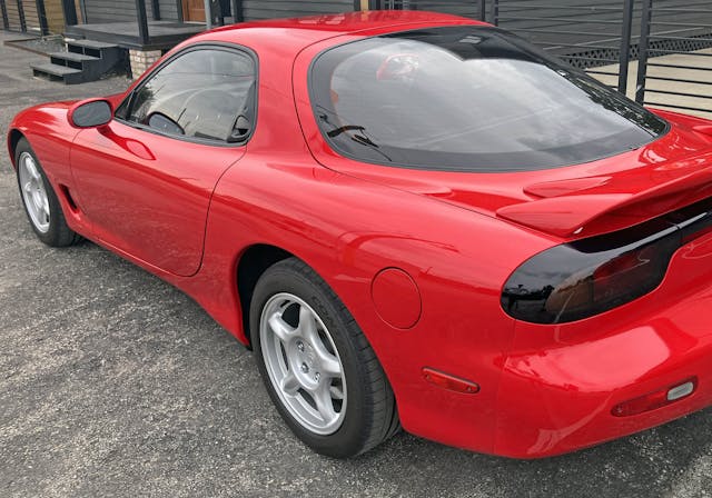 1993 Mazda RX-7 vellum venom car design