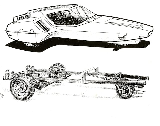 Battlestar Gallactica car drawing tryon viper