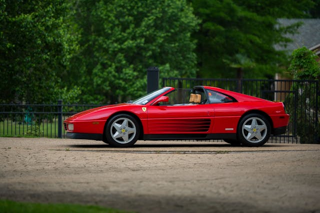 1990 Ferrari 348 Red side targa