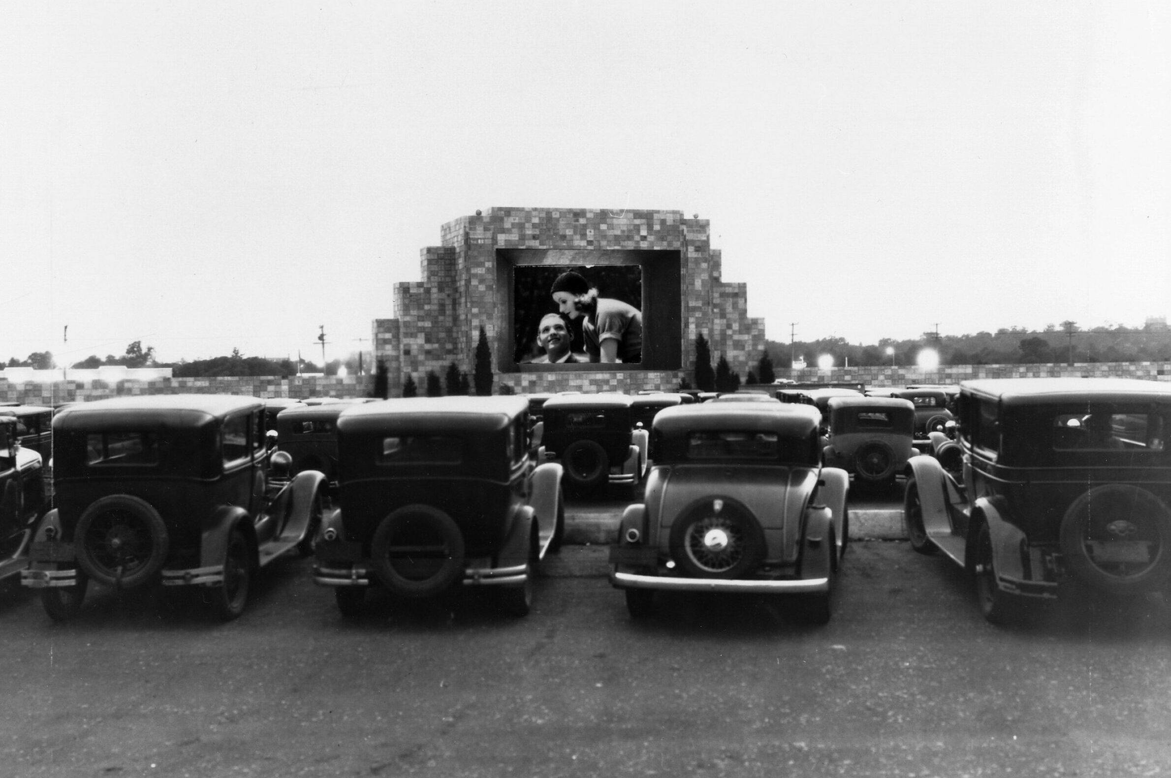 First drive-in theater Camden New Jersey 1933