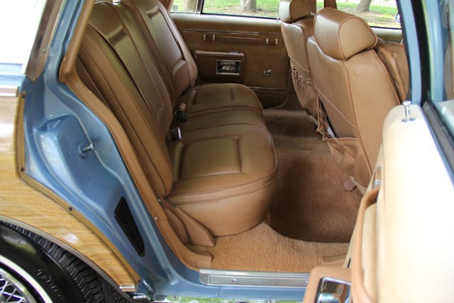 1990 Buick Estate Wagon interior rear seat