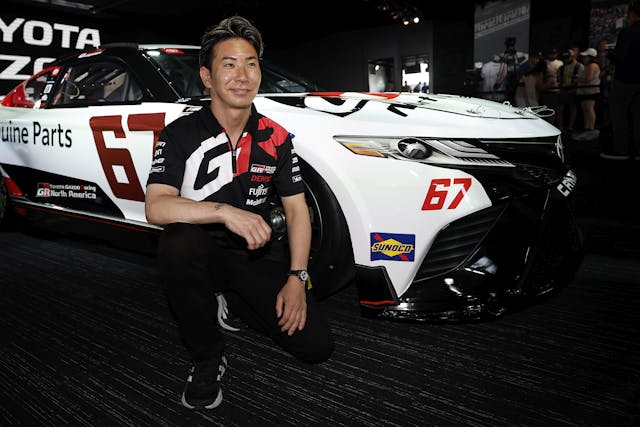 toyota gazoo racing nascar kamui kobayashi le mans 2023 announcement