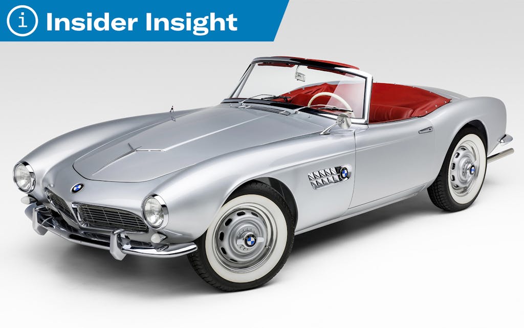 The BMW 507 shows how a commercial miss can influence collector