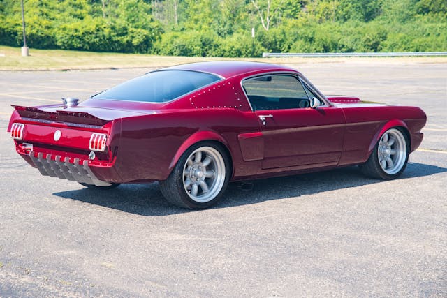 Mike Smith Mustang clone rear three quarter