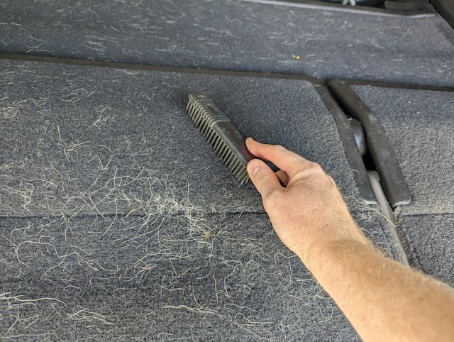 how to remove pet hair from car detailing best way